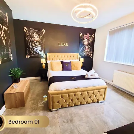 Nr Birmingham City Centre, 5 Bed, Luxe Inn Buitenkant foto